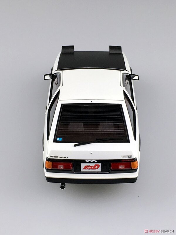 Aoshima 059579 Toyota 1/24 Initial D Fujiwara Takumi AE86 Trueno Project D Specification Model Car Toy Vehicles Collection Toy