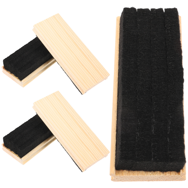 5 pezzi gomma lavagna detergente sfuso forniture per aule feltro di lana ufficio in legno