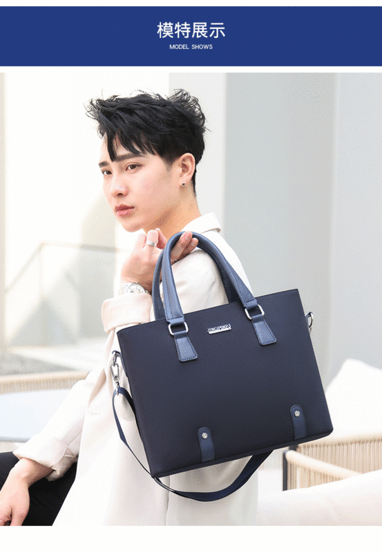 New Fashion Briefcase  Water Proof Unisex Handbag Causal Man' Shoulder Cross body Bag Laptop Message Bag Travel Bag