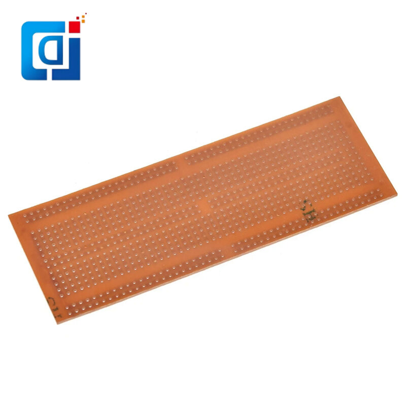JCD-Protótipo PCB Universal Board, Placa Experimental, Placa De Cobre De Baquelite, Único Lado, 48X133, 48*133mm, 1Pc