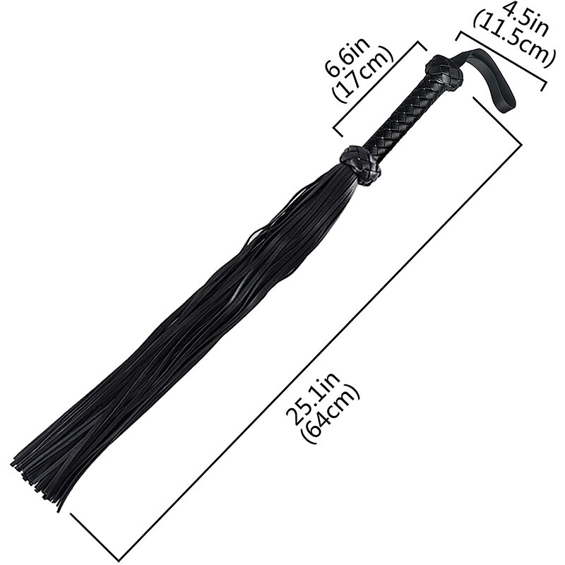 Horse Whip Leather Crop Whip Hand Woven Handle Equestrian Whips Teaching Training Riding Crop for Performance