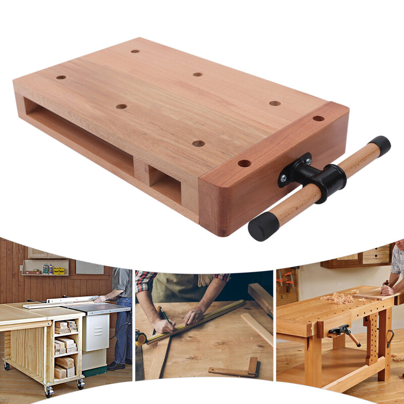 Wood Workbench with G-shape Fixing Clips