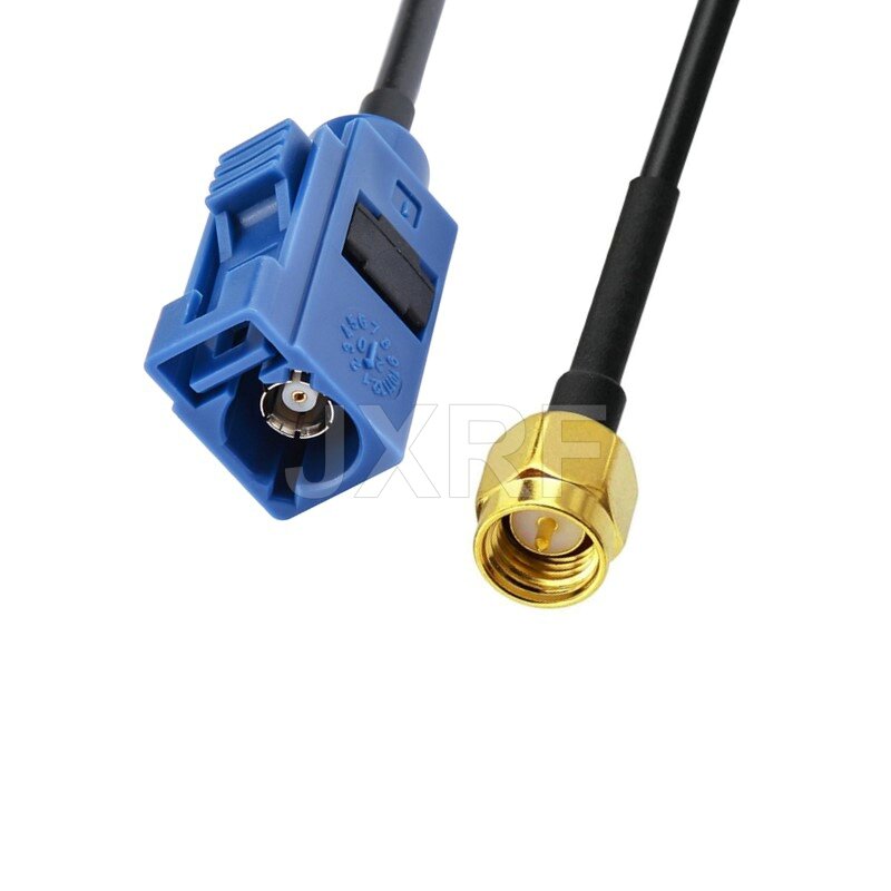 JXRF-adaptador SMA a FAKRA C, Cable de extensión, Antena GPS, puente Pigtail RG174, para VW, Seat, Benz, Ford