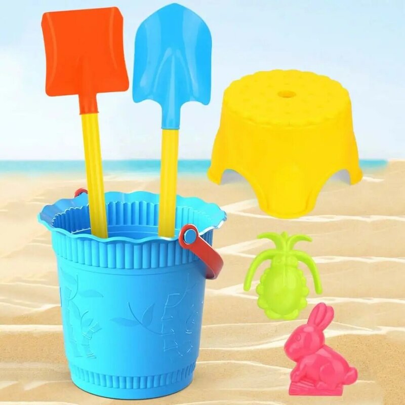 子供用のビーチおもちゃ,シャベル,バケットセット,ウォータープール,サンドツール,屋外ゲーム,男の子と女の子用のおもちゃ