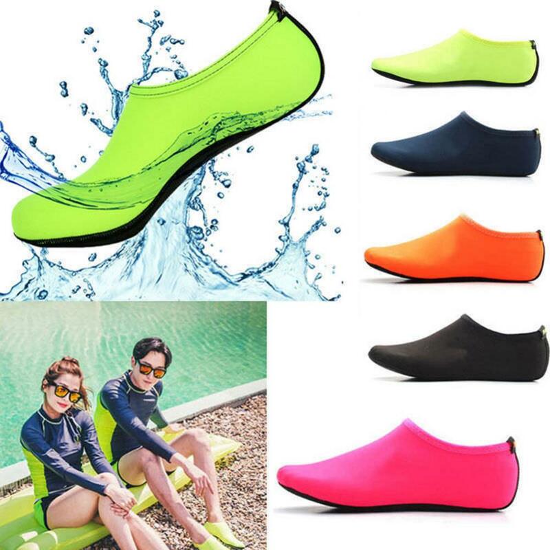Носки для дайвинга, летняя пляжная обувь для дайвинга, искусственная кожа, Нескользящие босоножки, защитные босоножки, акваобувь, пляжные Водные Носки для плавания