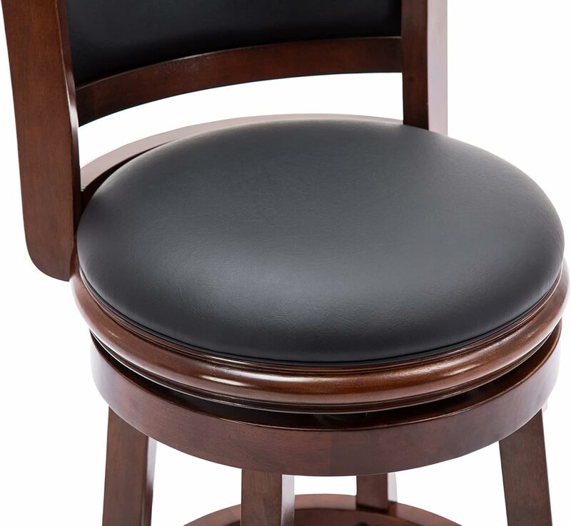 Барный поворотный стул borлаам Аугуста, 29 дюймов, капучино