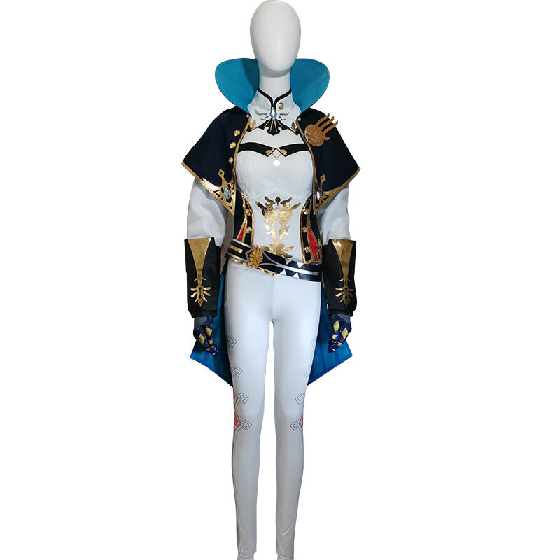 Gioco Genshin Impact Jean Gunnhildr Costume Cosplay Dandelion Knight l'uniforme da battaglia di alta qualità abbigliamento da gioco di ruolo femminile