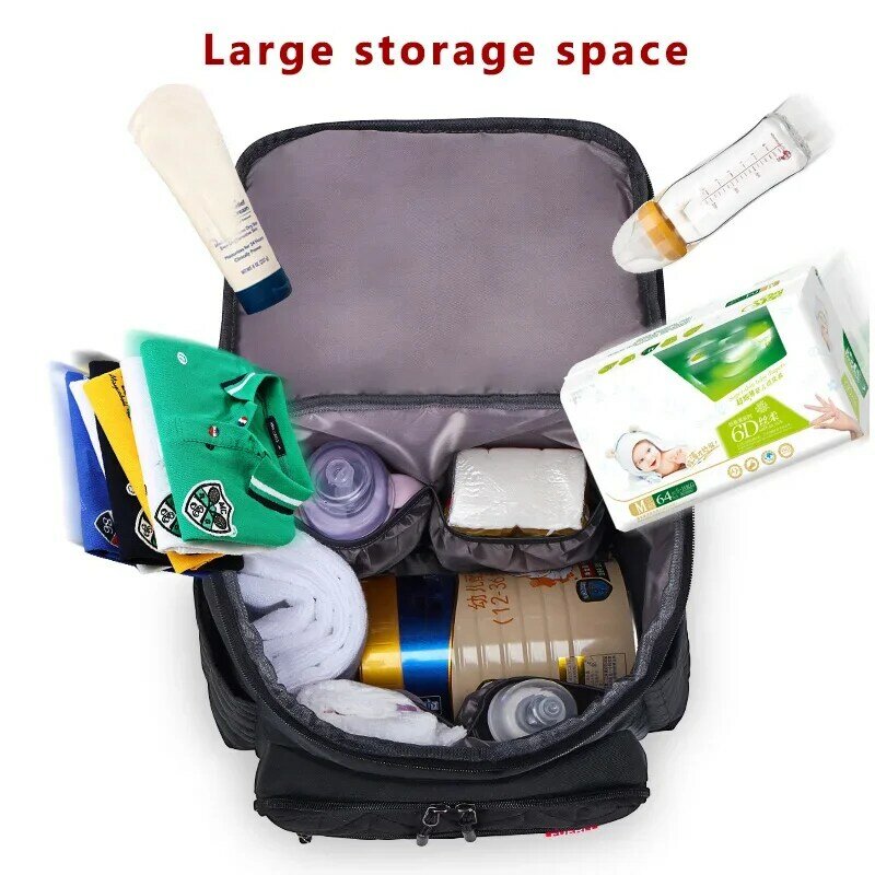 아기 기저귀 가방, 배낭 미라 출산 가방, 방수 대용량 가방, 여행 배낭, 간호 아기 유모차 가방