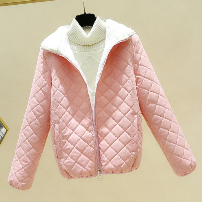 Зимняя женская куртка с капюшоном большого размера 4xl, корейское теплое Стеганое пальто для снега, парки с хлопковой подкладкой карамельных цветов, женская одежда