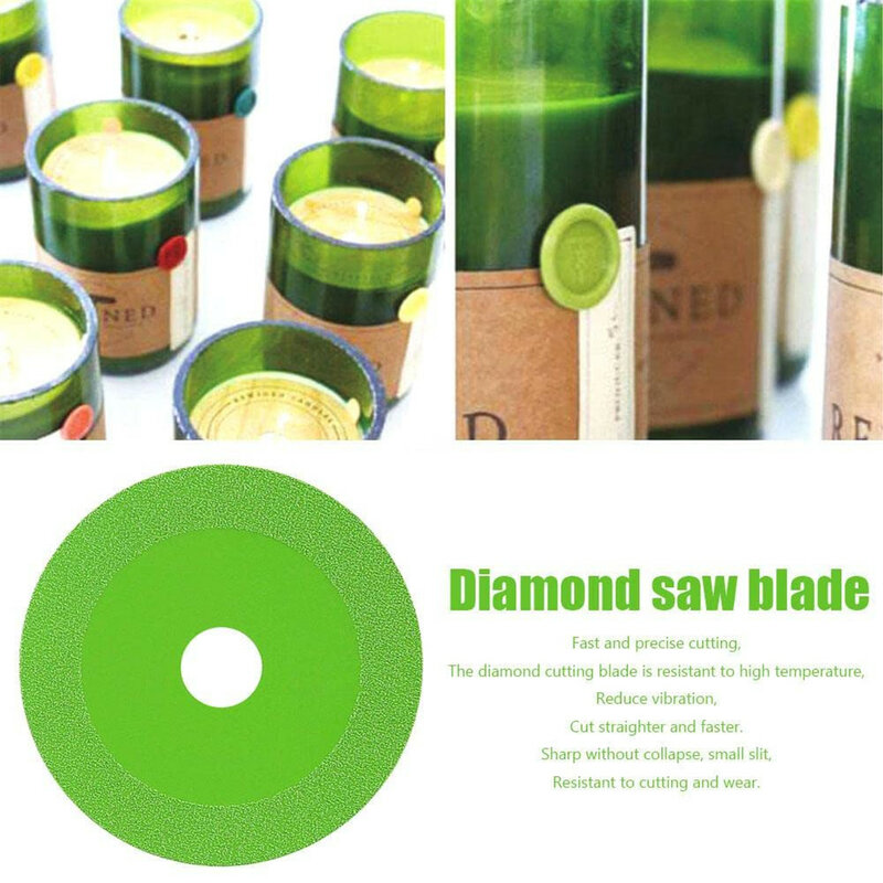 φ115/125mm x22.23mm Glass Cutting Disc Diamond Marble Saw Blade Ceramic Tile Jade Special Polishing Cutting Blade Sharp Brazing