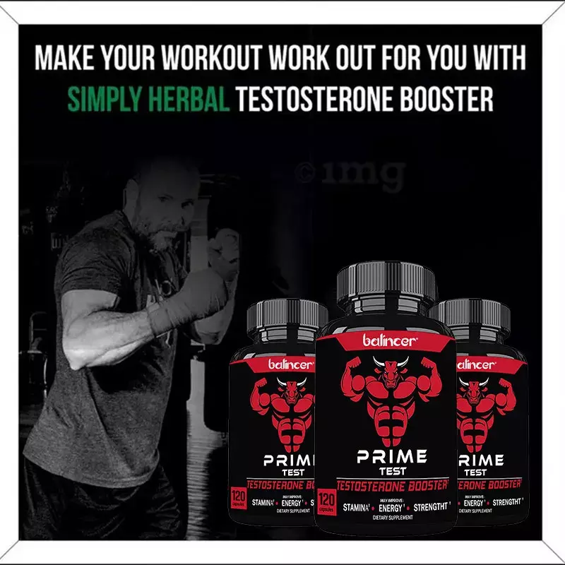 Testosterone Booster-สร้างกล้ามเนื้อลีน, ระดับพลังงาน, ความอดทน, ภูมิคุ้มกัน, เติมเต็มการไหลเวียนของเลือด, สุขภาพของผู้ชาย