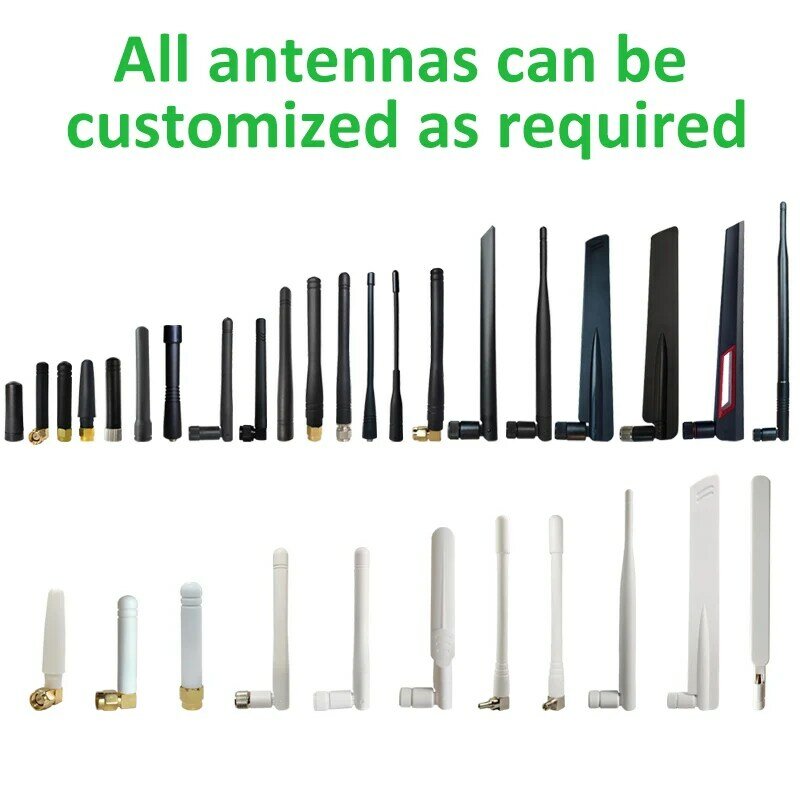 Wi-Fi-антенна Grandwisdom Wi 1 2P 2,4 ГГц 5,8 ГГц, 8 дБи, стандартный двухдиапазонный разъем, антенна Wi-Fi, разъем SMA, беспроводной маршрутизатор IOT