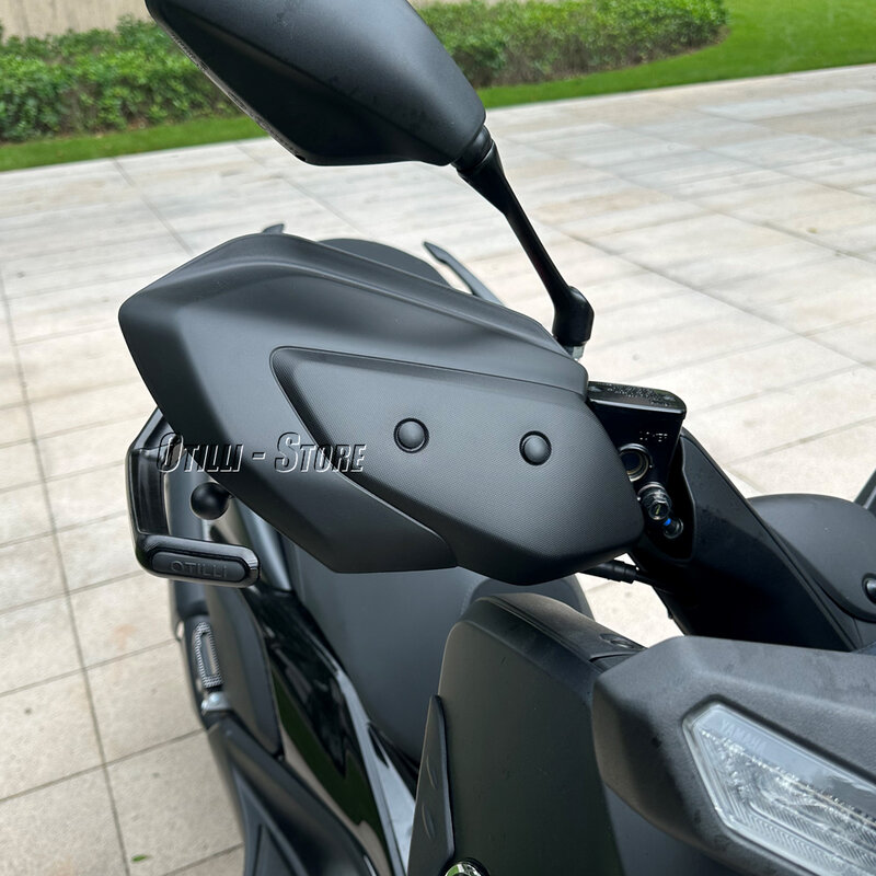 Motocicleta proteção guiador, novo guarda de mão, protetor para Yamaha X-MAX 125, X-MAX 300, XMAX 125, 300, XMAX 2023, 2024