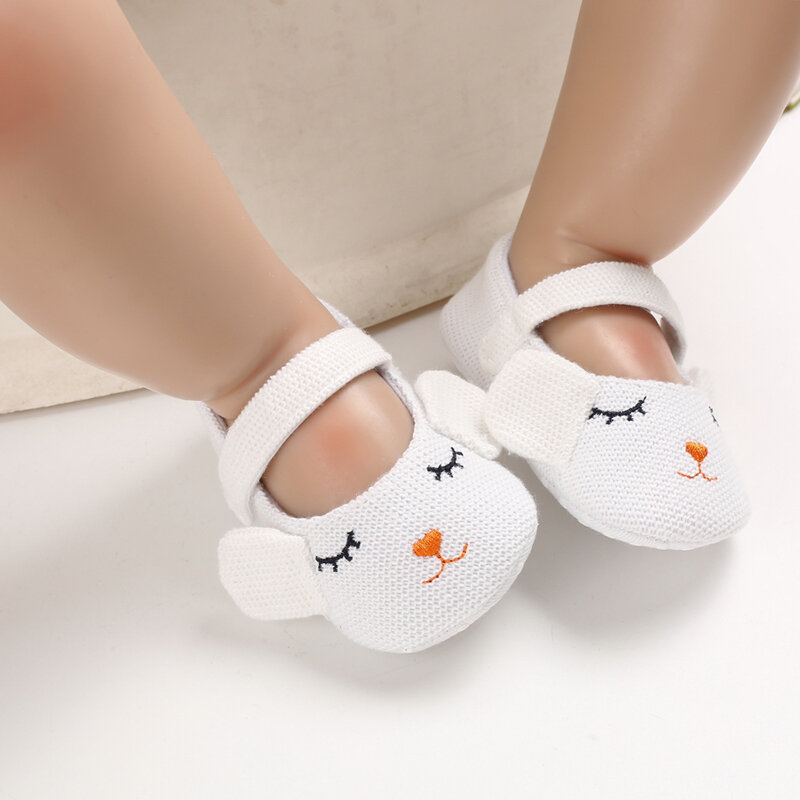 Neugeborenen Baby Socken Schuhe Junge/mädchen Baby Niedlich Tier Gesicht Kleinkind Schuhe Kleinkind Atmungsaktive Baumwolle Nicht-rutsch Bequem baby Schuhe