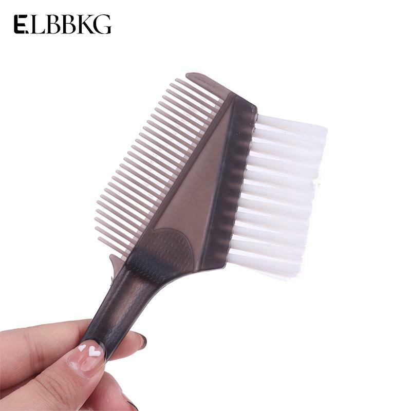1Pcs Pro Salon Tools Plastic Hair Dye Coloring Brushes Comb Barber Salon Tint Hairdressing Styling Tools
