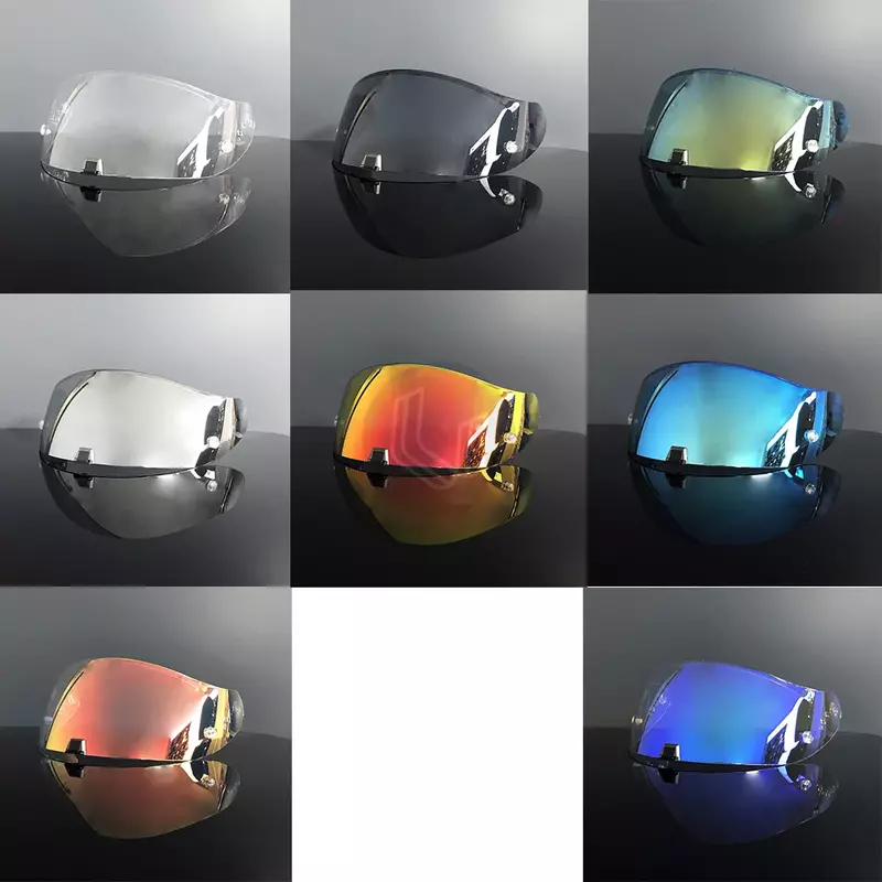Visera Anti-UV para casco de motocicleta, lente de repuesto para PC r1 modelo Smoke Dark para Scorpion Exo 1400 Carbon, R1 Air EXO 520