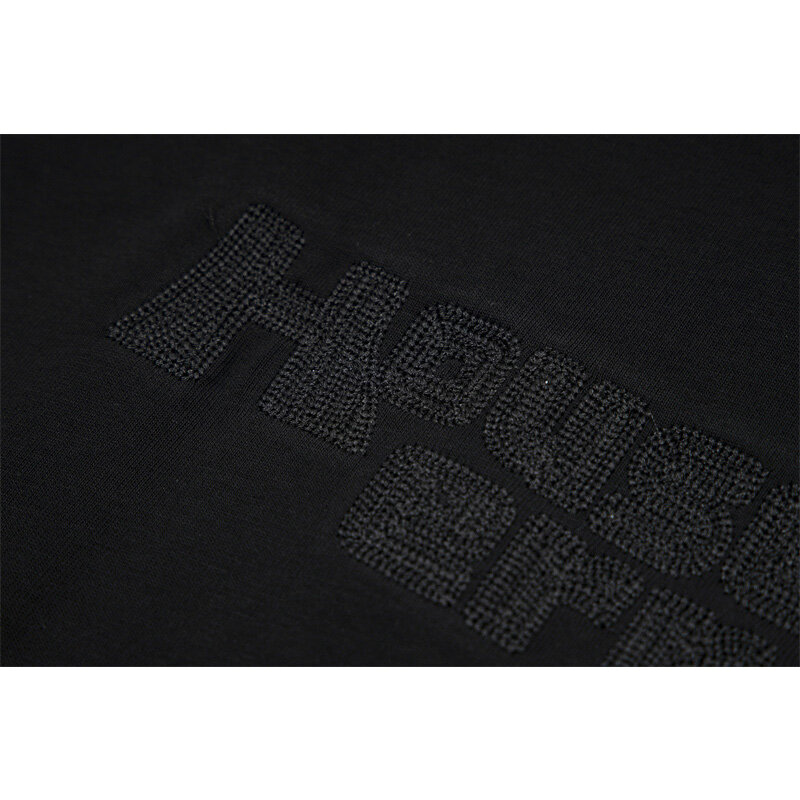Camiseta informal de algodón para hombre y mujer, ropa de calle de gran tamaño, de manga corta, de Casa de errores, de alta calidad, de verano, 2024