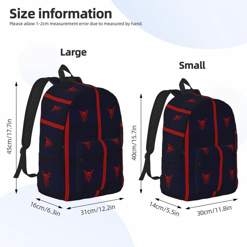 Spider Pointer Backpack Elementary High College School Student Bookbag Teens Daypack Travel