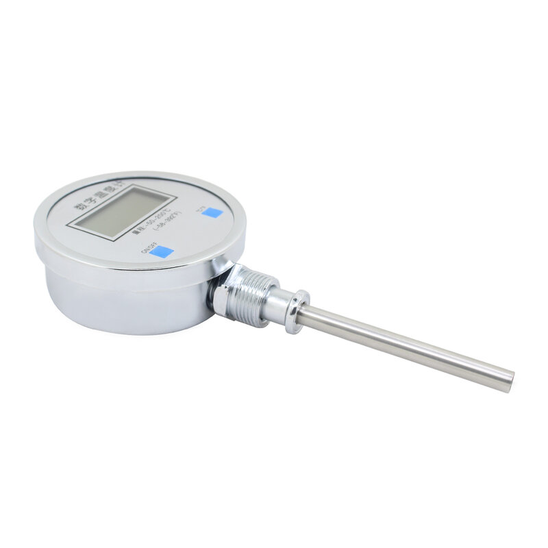Termômetro bimetálico termômetro termômetro de aço inoxidável instrumento de medição sonda eletrônico termômetro industrial