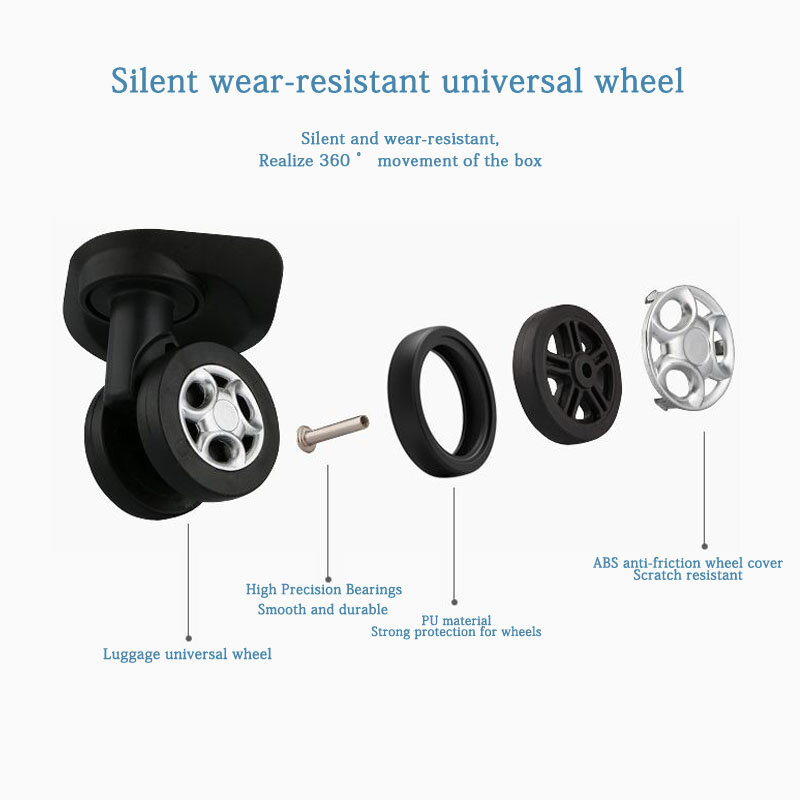 Suitable For American Traveler 85A Luggage Accessories Universal Wheel American Traveler 85a Trolley Case Wheel JX9054 Pulley
