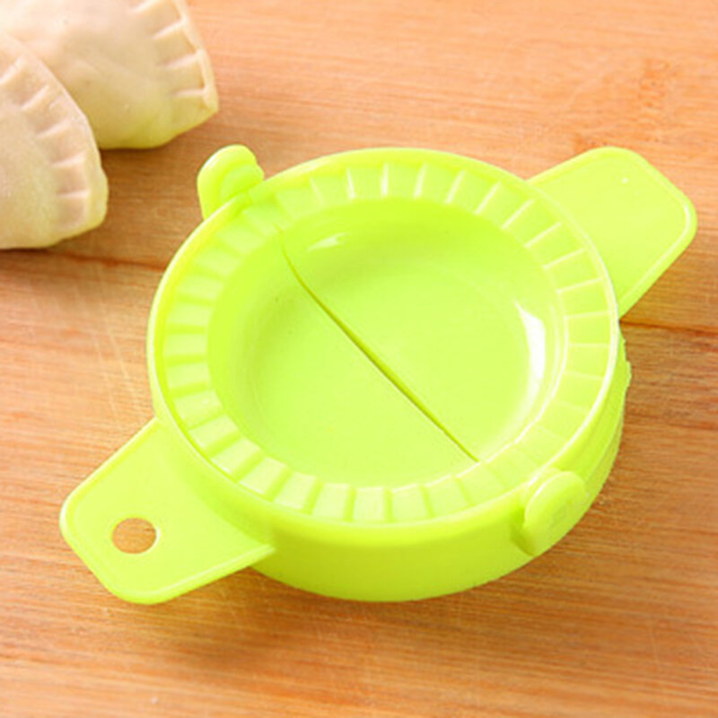 Molde de plástico de grado alimenticio para hacer dumplings, prensa de PP, DIY, accesorios de cocina, 3 piezas