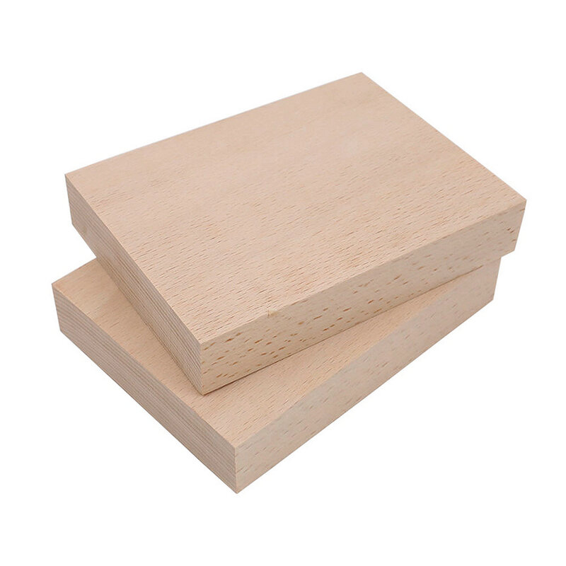 Bloques de madera tallada de piezas, bloque de madera de haya de Europa del Este, Panel de tiras, bloques de madera tallada sin tratar, bloques de talla en blanco