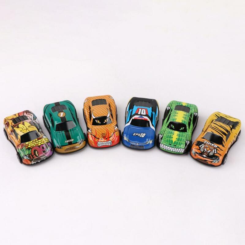 Pull Back Car Mini Car Toy Classic Inertia Car Toy for Children No Battery Required Mini Plastic Model Vehicle Party Favor