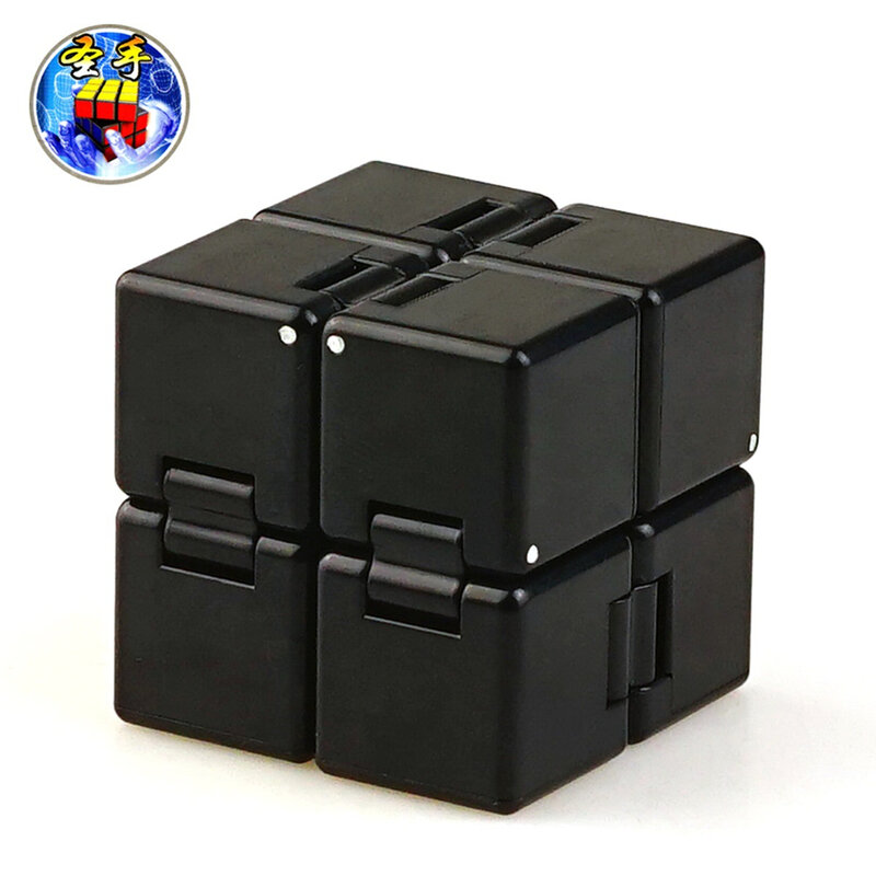 Cubo mágico infinito para adultos, juguete antiestrés para relajarse, creatividad, cubos plegables, educativo, Mini rompecabezas con caja, nuevo