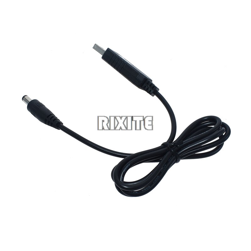 USB Power Boost Cable DC 5V to DC 9V / 12V Charging Cable Power Boost Module USB Converter Adapter Cable 2.1x5.5mm Plug