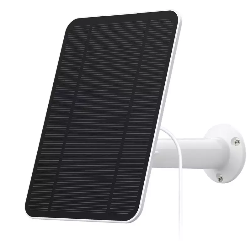 4W Solar Panel Charging for Arlo Essential Spotlight / XL Spotlight cable mount (White)