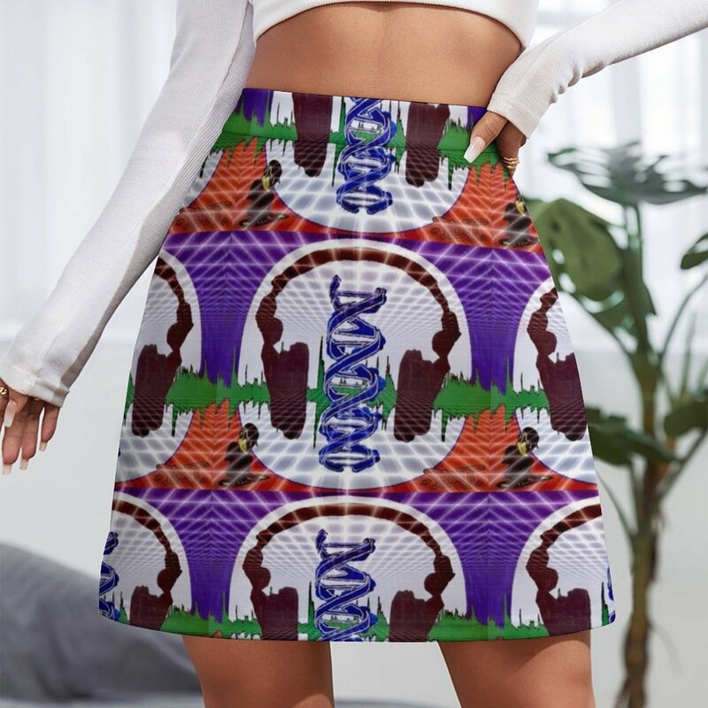 DJ DNA - Breaks 2 Mini spódniczki festiwalowy strój kobiety nowość w zewnętrznych ubraniach letnie ubrania damskie