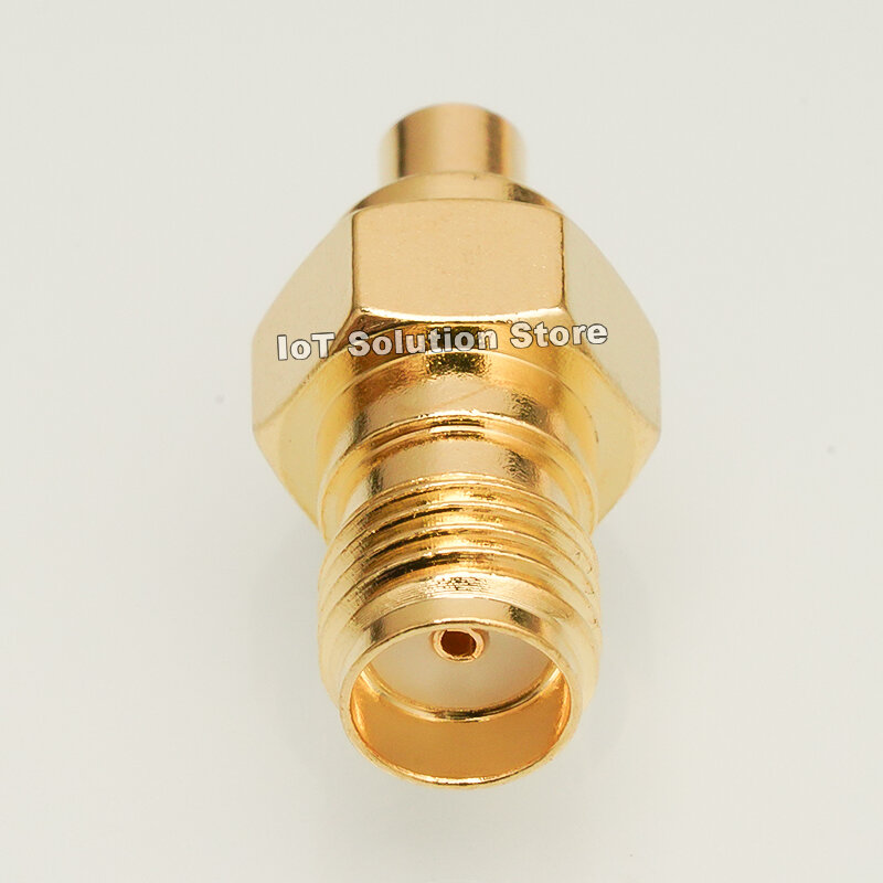 Female MMCX to SMA Female Connector RF Coaxial Connector Joint Adapter