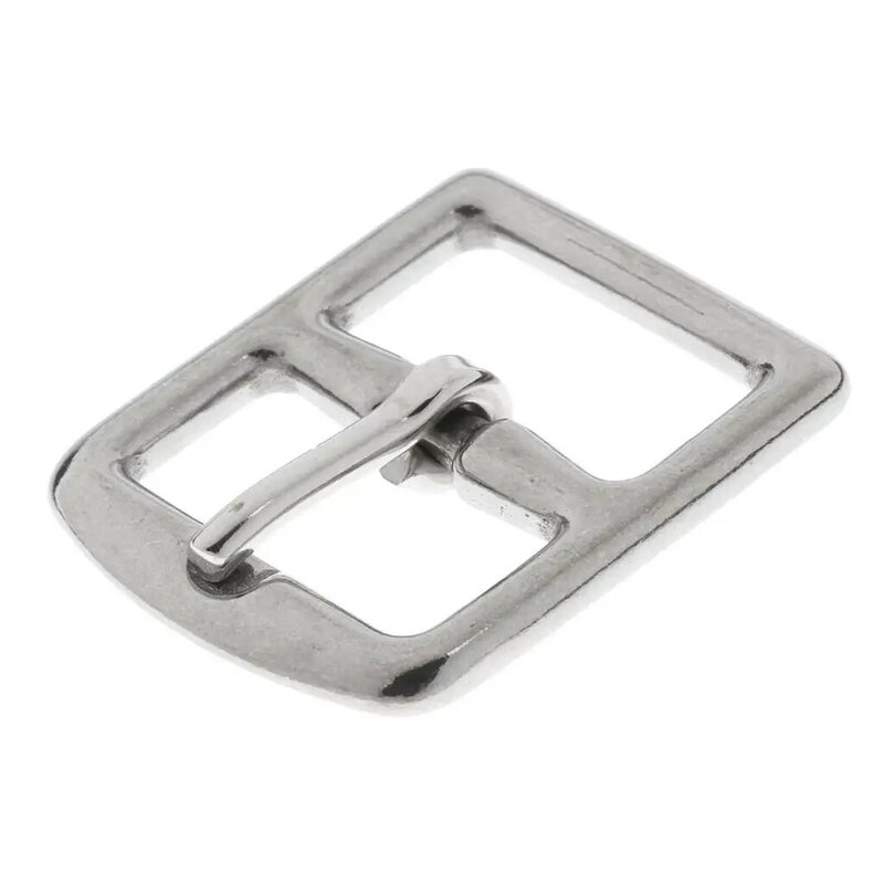 MagiDeal Stainless Steel Stirrup Belt Buckle 45mm x 35mm Stainless Steel Buckle for Horse Riding Stirrup Belt