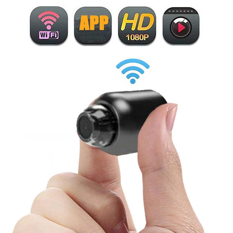1080p HD X5 Mini-WLAN-Kamera enthalten Sound detektor für Home Office Grad Micro-Baby phone