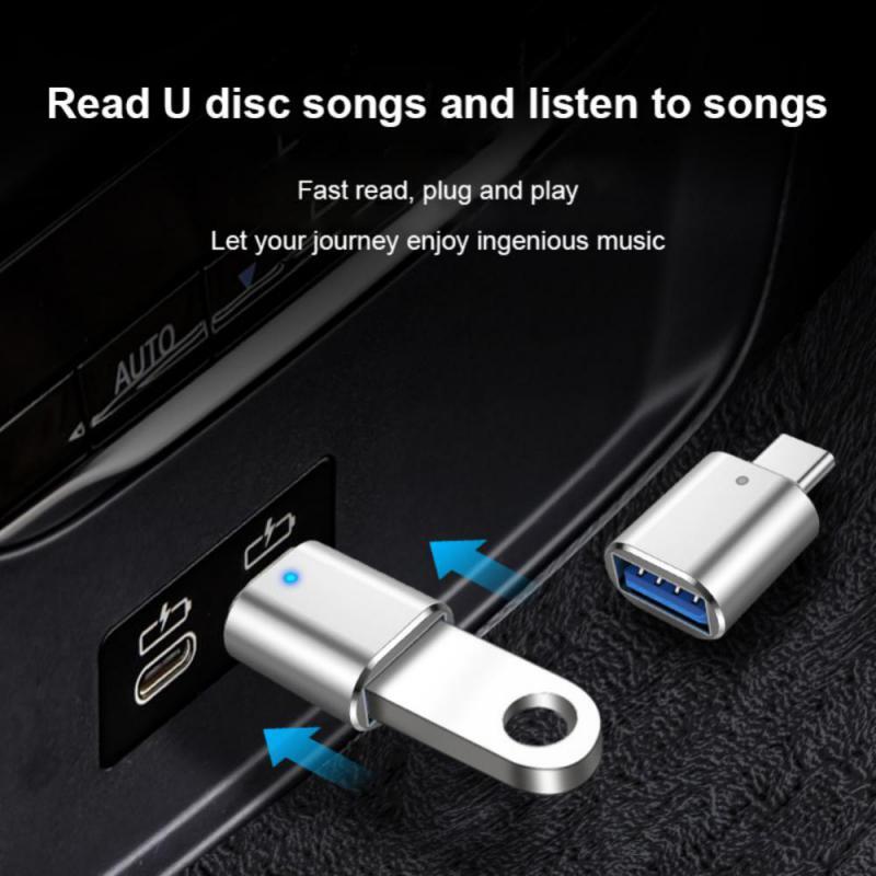 OTG Adapter USB 3.0 To Type C OTG Connector To USB C USB-A To Micro USB Type-C Female Connector For Samsung Xiaomi POCO Adapters