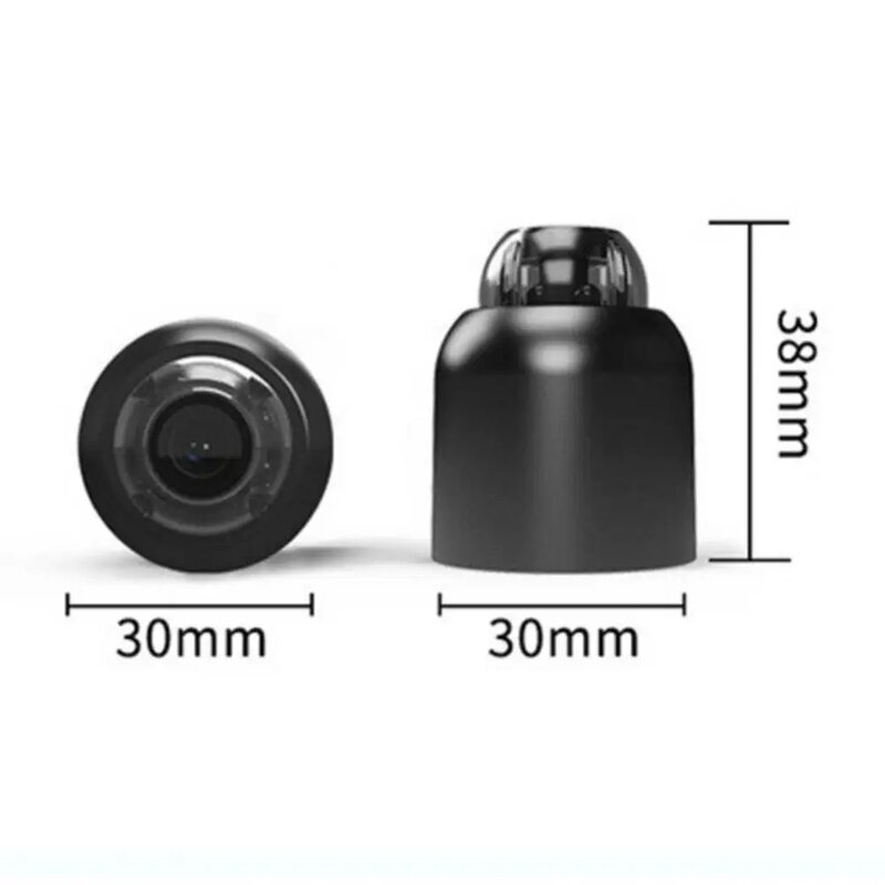 ミニカメラ4kHD 1080p,ワイヤレスウェブカメラ,極薄,赤外線暗視,モーション検出,広角