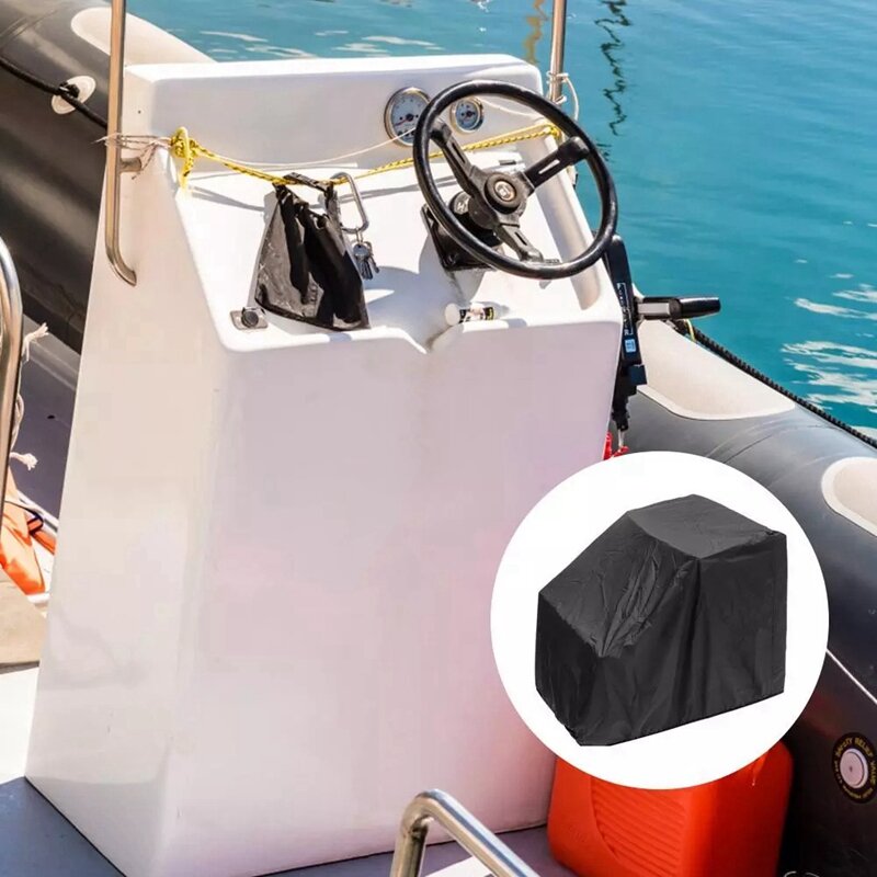 46X40X45 بوصة غطاء قارب يخت قارب مركز وحدة التحكم غطاء حصيرة مقاوم للماء الغبار المضادة للأشعة فوق البنفسجية إبقاء الجافة اكسسوارات للقوارب