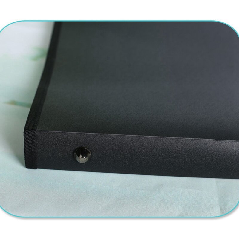 Kotak portofolio seni hitam artis tas portofolio artis dengan tali bahu (Inches inci)