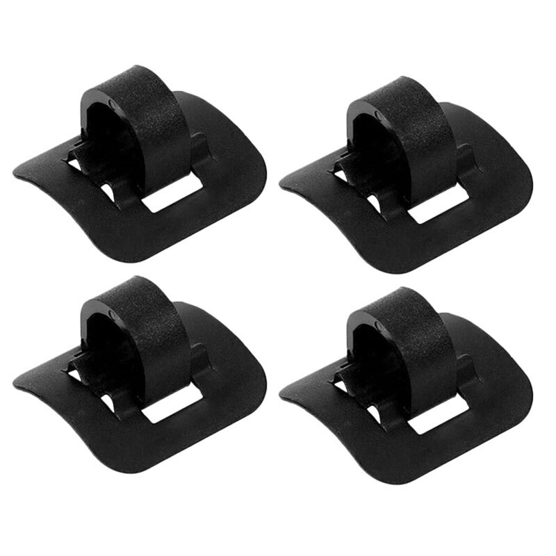 4 Pack Electric Scooter Tie Buckle Storage Box Black Alloy+Plastic For Xiaomi Mijia M365 M365 Pro
