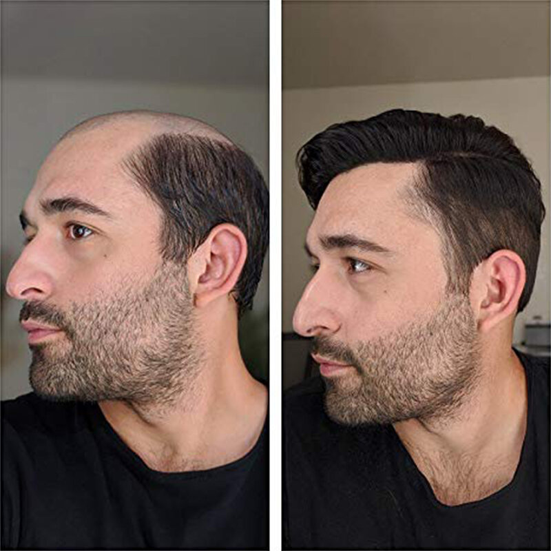 Дышащий мужской парик на сетке, Прочный парик на сетке, мужской парик с ручной привязкой, искусственные человеческие волосы, заменяет мужскую систему t, мужской капиллярный протез