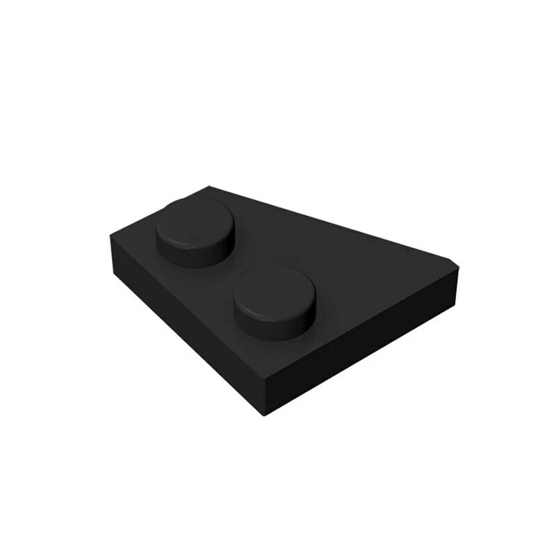 Bloques de construcción modulares GBC a granel, juego de bloques de construcción de cuña 24307, placa 2x2 derecha, juguete para juego MOC de alta tecnología, 1 pieza