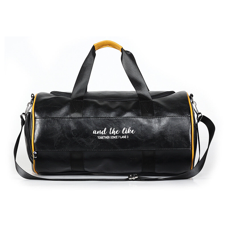 Вместительная дорожная сумка для мужчин, мягкая кожаная сумка для фитнеса и спортзала, модный чемодан для багажа, спортивные мешки на плечо для выходных