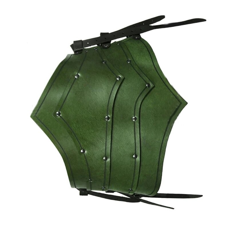 Cinturón ancho vikingo 652F, cinturón Medieval piel sintética, cinturón armadura, corsé caballero, cinturón Larp,
