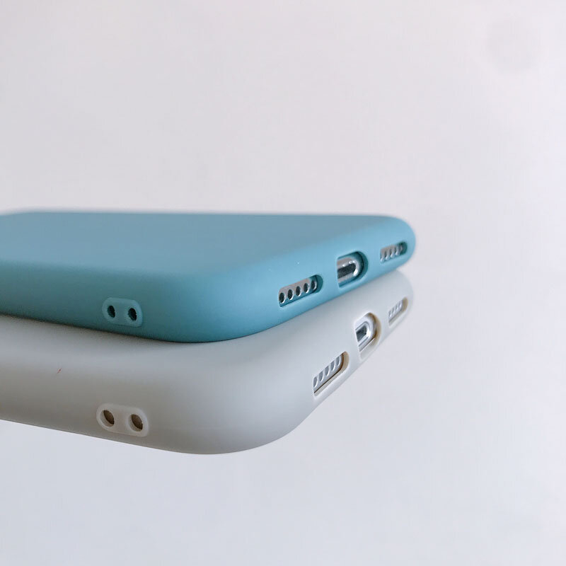 Luxus Silikon Telefon Fall für iPhone 11 13 12 Pro Max mini Weiche Süßigkeit für iPhone iPhone XR XS X 6 6S 7 8 Plus Fällen
