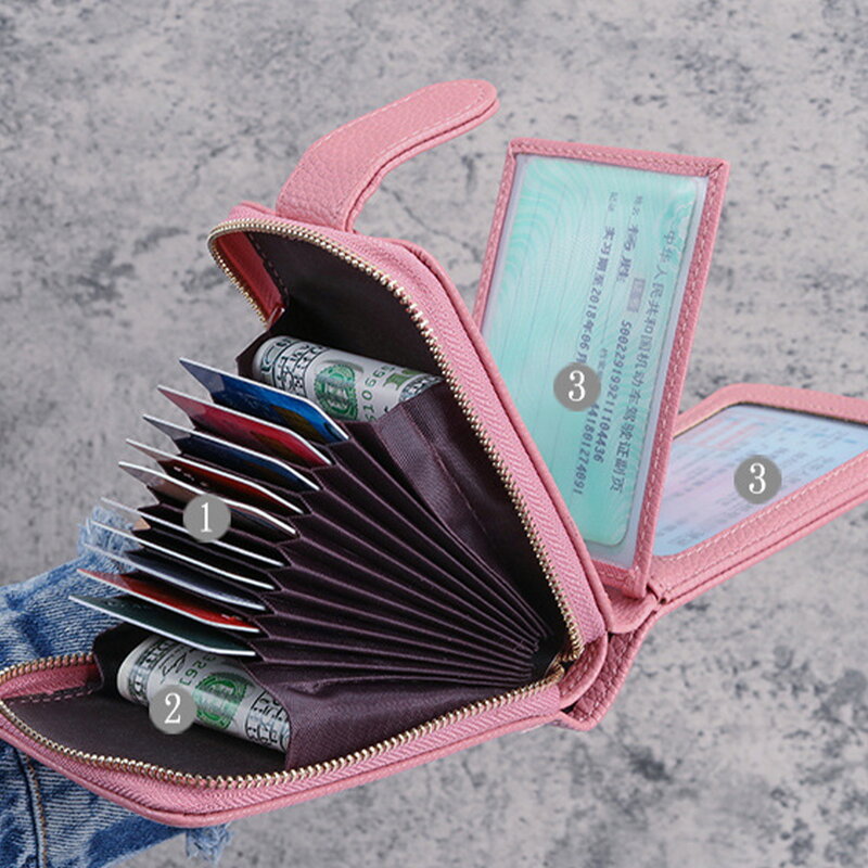 Women Short Wallet Small Fashion Luxury PU Leather Purse Ladies Card Bag For Women Clutch Female Purse Clip Wallet Travel Print