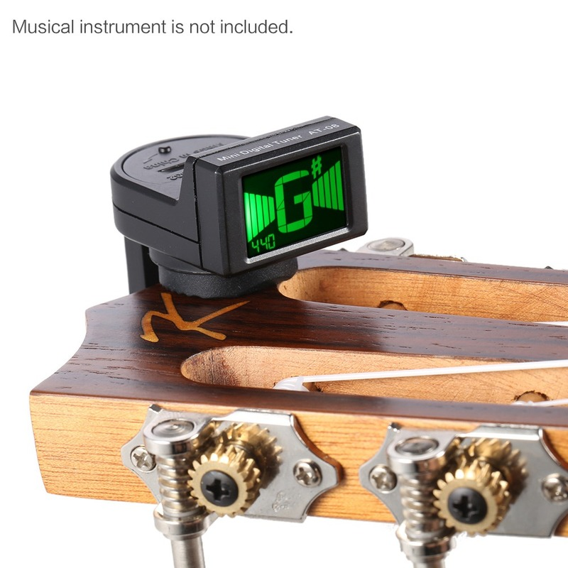 JOYO JT-306 Acoustic Guitar Tuner Digital LCD Clip-on Tuner for Electric Guitar Bass Violin Ukulele Guitar Parts &