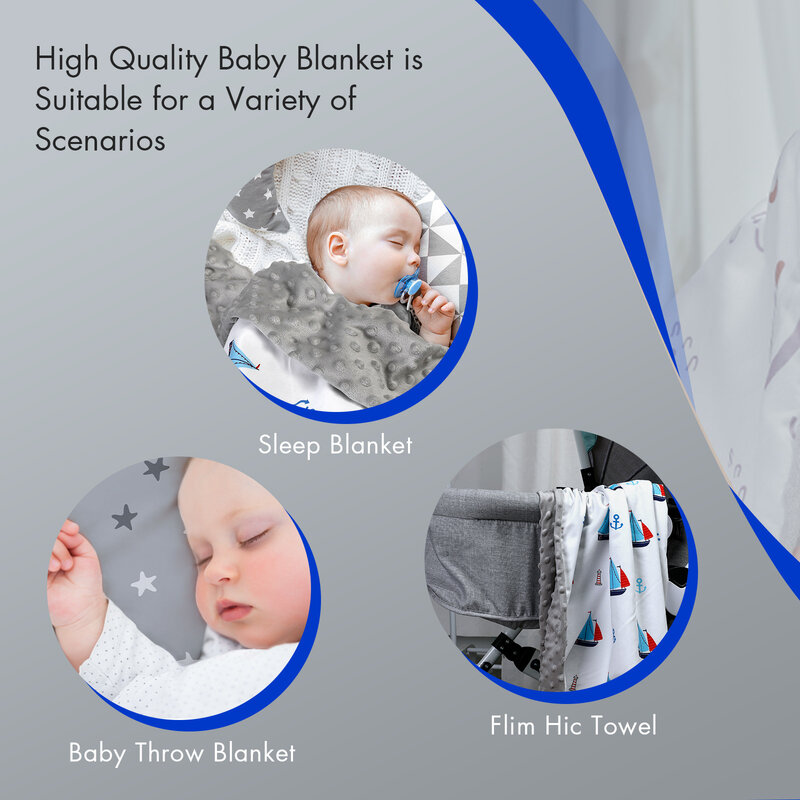 Baby Blanket Swaddle Newborn Thermal Soft Cartoon Blanket Four Seasons Bedding Set Cotton Quilt Infant Bedding Swaddle Wrap