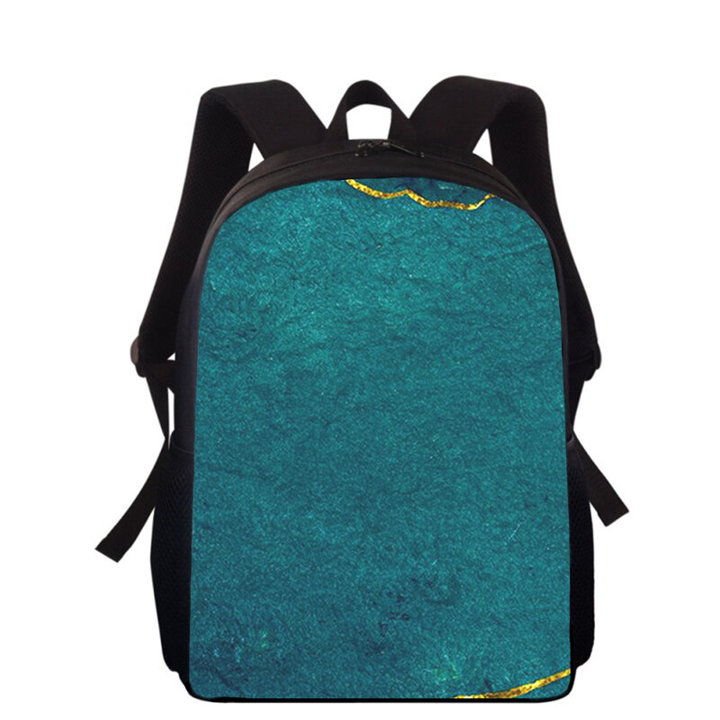 Texture veins Colorful 15” 3D Print Kids Backpack Primary School Bags for Boys Girls Back Pack Students School Book Bags