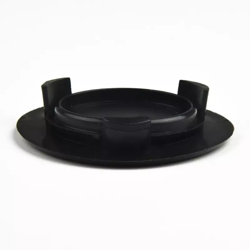 Tutup cincin steker hidup 2 inci hitam halaman luar ruangan lubang teras cincin payung meja plastik steker payung penstabil