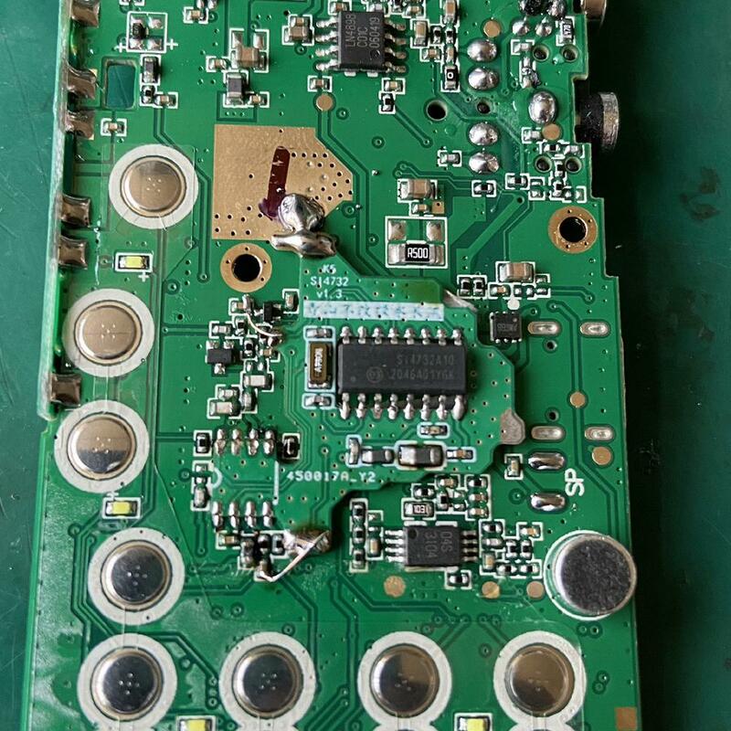 Módulo de recepción de onda corta para Quansheng UV K5/k6, Chip Si4732 para walkie-talkie Uv K5/ K6, accesorios de módulo de modificación